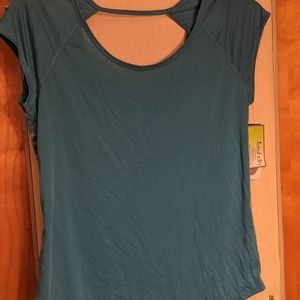 Mta sports strap back tee in size M, color blue wh